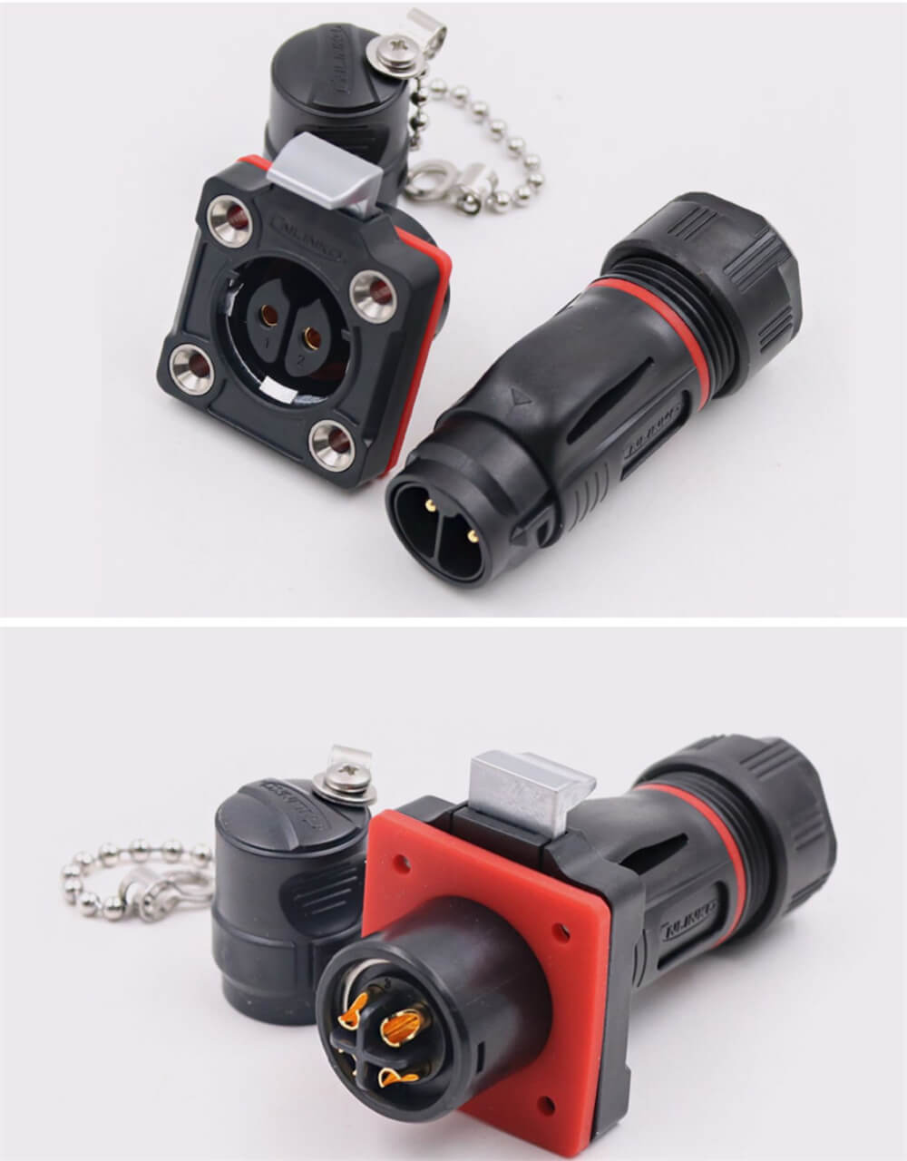 Aviation Cconnector Female Socket Plastic Shell Industrial Connector Bd20 Waterproof 14-Pin