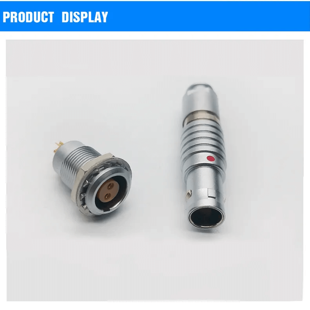 Aviation Plug Compatible FGG.1B Series Push Pull Self-Locking 4 Pin Male Female Connector EGG Socket