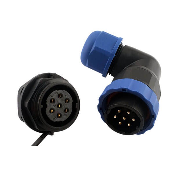 10 Pin Plug and Socket LED Lighting Outdoor Power Connector