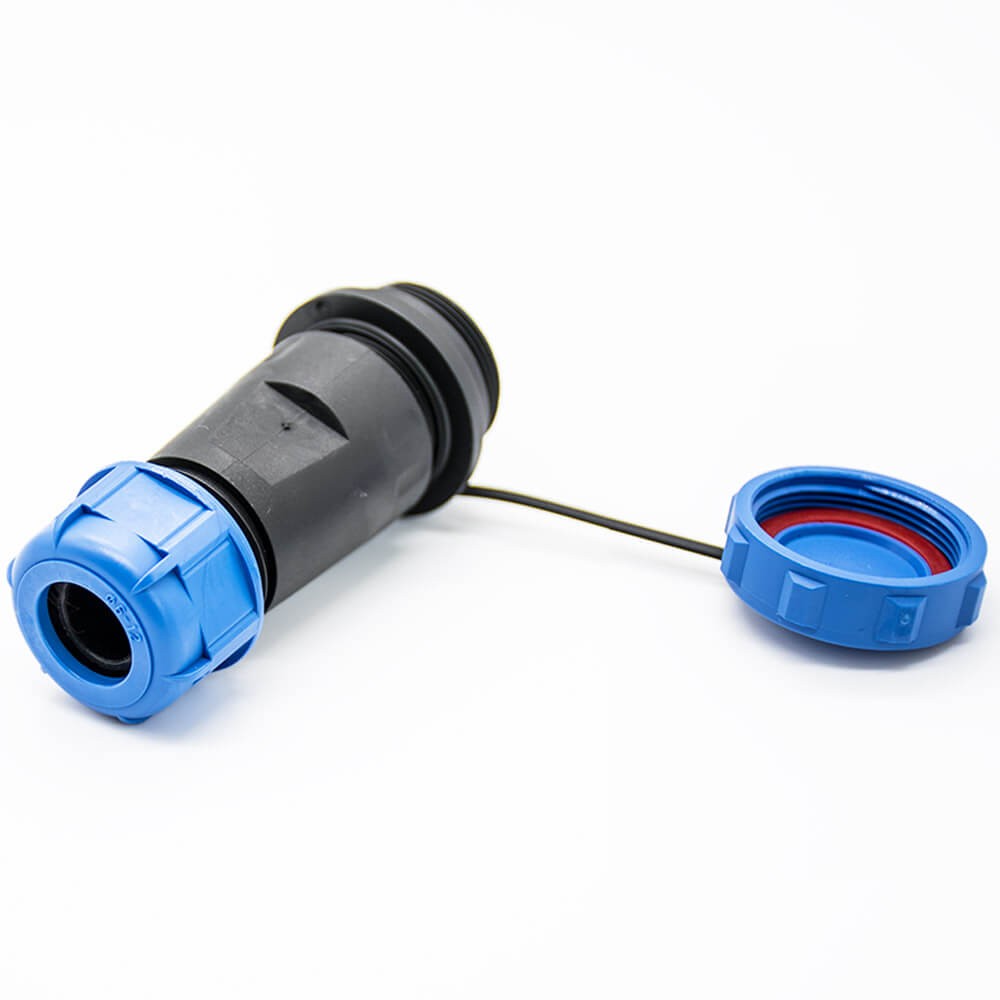 4 Pin Waterproof Connector SP21 Male Plug Female Plug waterproof dustproof for Cable