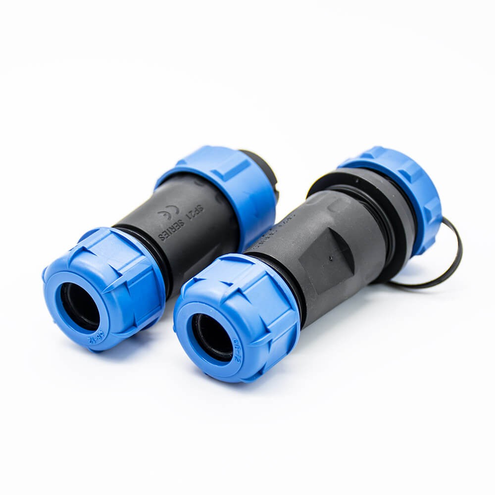 4 Pin Waterproof Connector SP21 Male Plug Female Plug waterproof dustproof for Cable