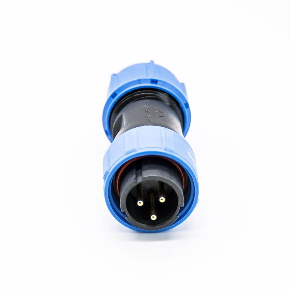 Cable Connector Waterproof SP17 3 Pin Male Plug Female Socket Bulkhead for Cable waterproof dustproof