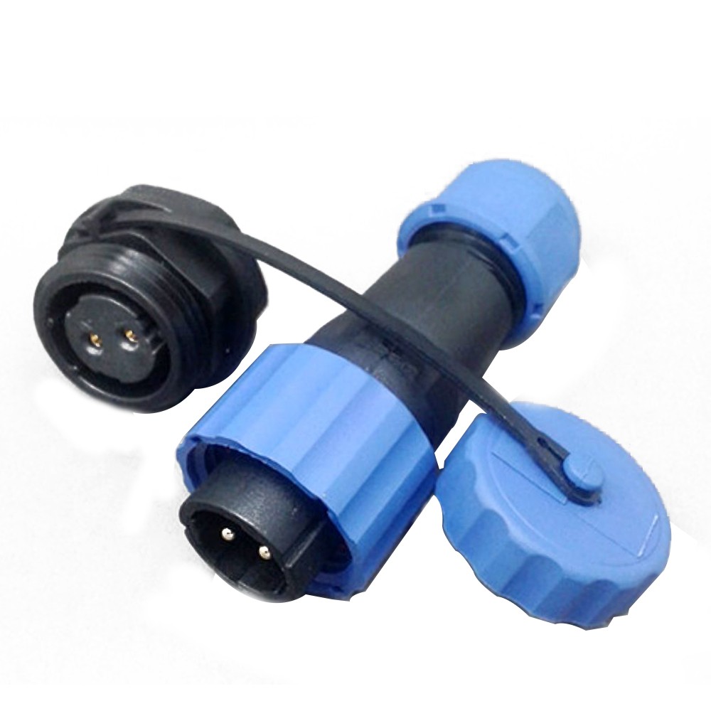 SP17 Series Connector male Plug & FeMale Socket back mount SP17 2 pin Connector