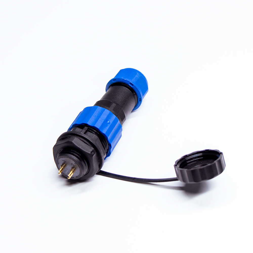 Waterproof electrical Connectors SP17 Series 2 pin Male Plug & Female Circular Socket Aviation Connector