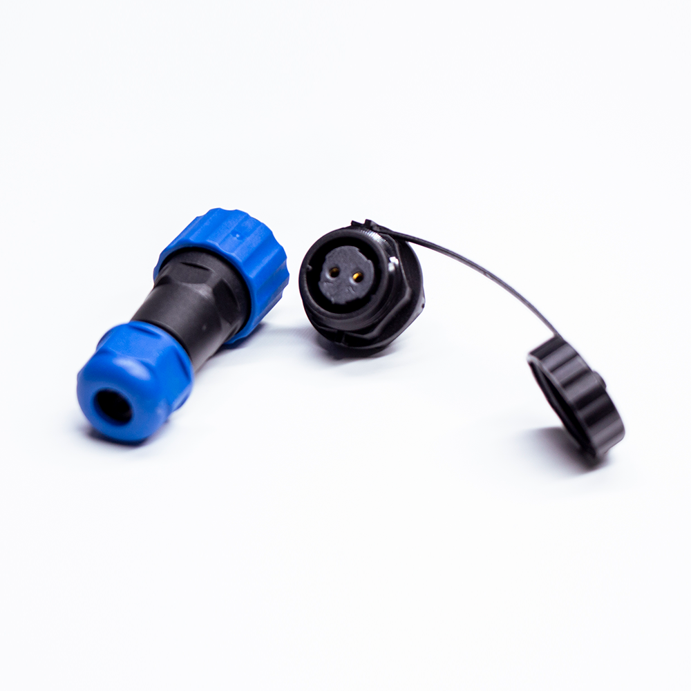 Waterproof electrical Connectors SP17 Series 2 pin Male Plug & Female Circular Socket Aviation Connector