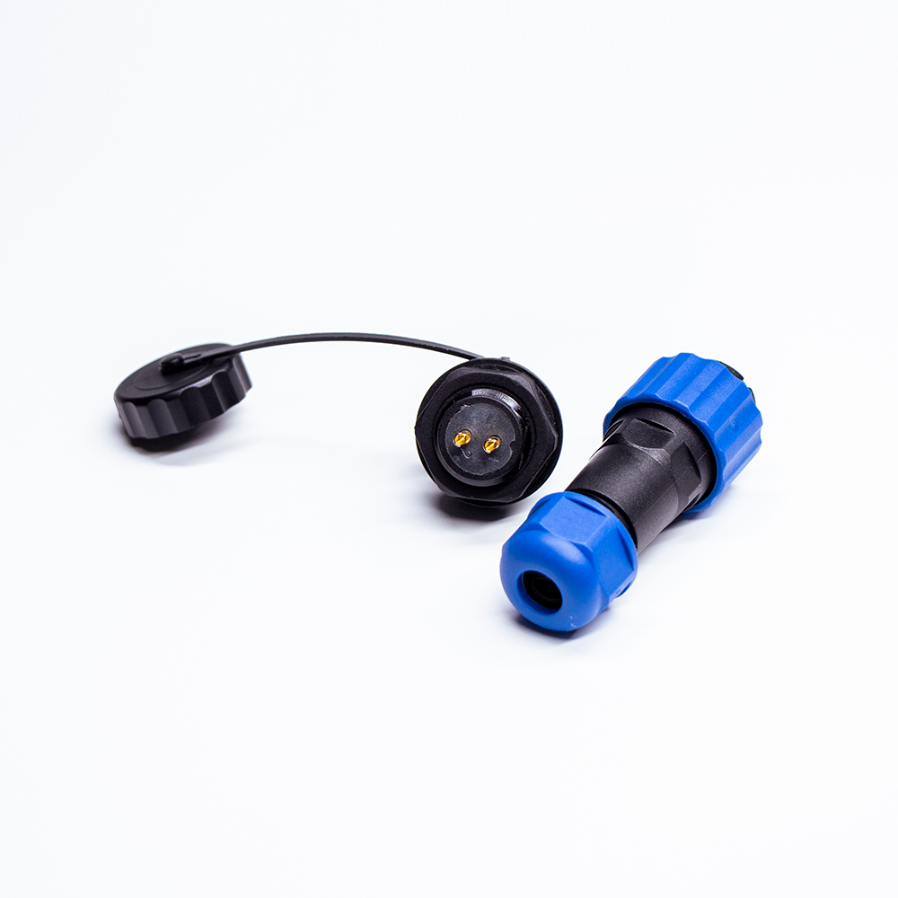 Waterproof electrical Connectors SP17 Series 2 pin Male Plug & Female Circular Socket Aviation Connector