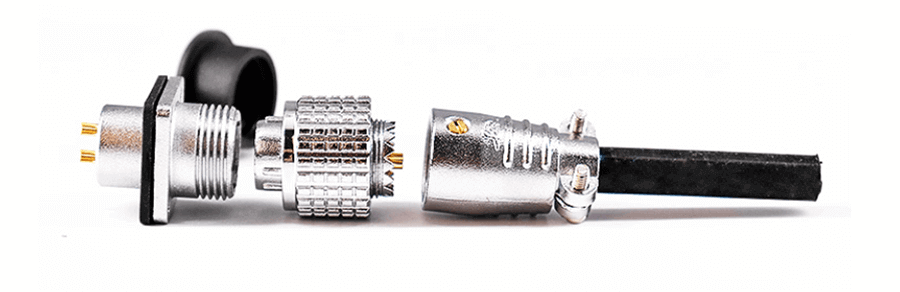 TP20 Straight Cable Plug 8 Pin Male and Female Docking Cable Connector