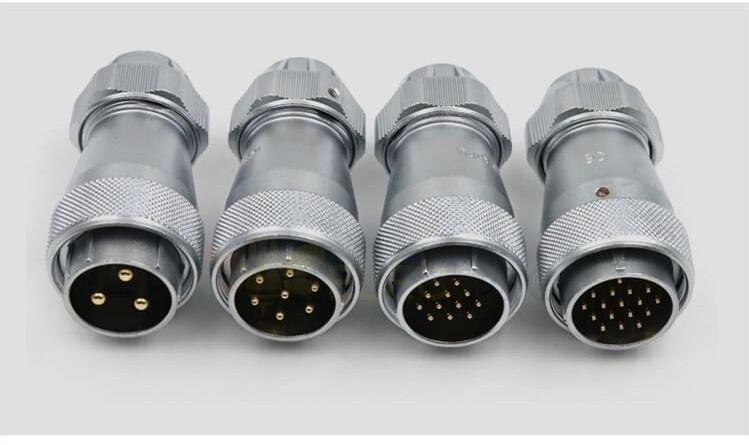 10pin TE+Z Straight Connector WF28 Male Plug and Female Jack Connector Aviation plug Socket