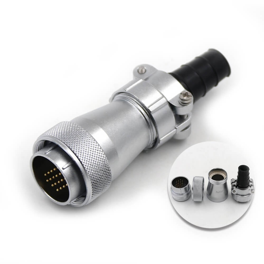 26pin TI+ZM Aviation Waterproof Connector WF28 series Male Plug and Female Receptacle Connector Aviation