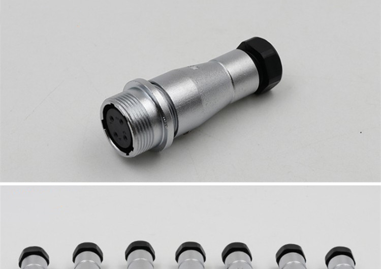 3pin Waterproof Aviation Straight docking Male Plug and Female Socket TA/ZA WF16 Connector