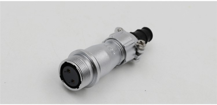 5pin Female Jack WF16 Straight Jack with cable clamping plates Aviation Waterproof Connector ZI Socket