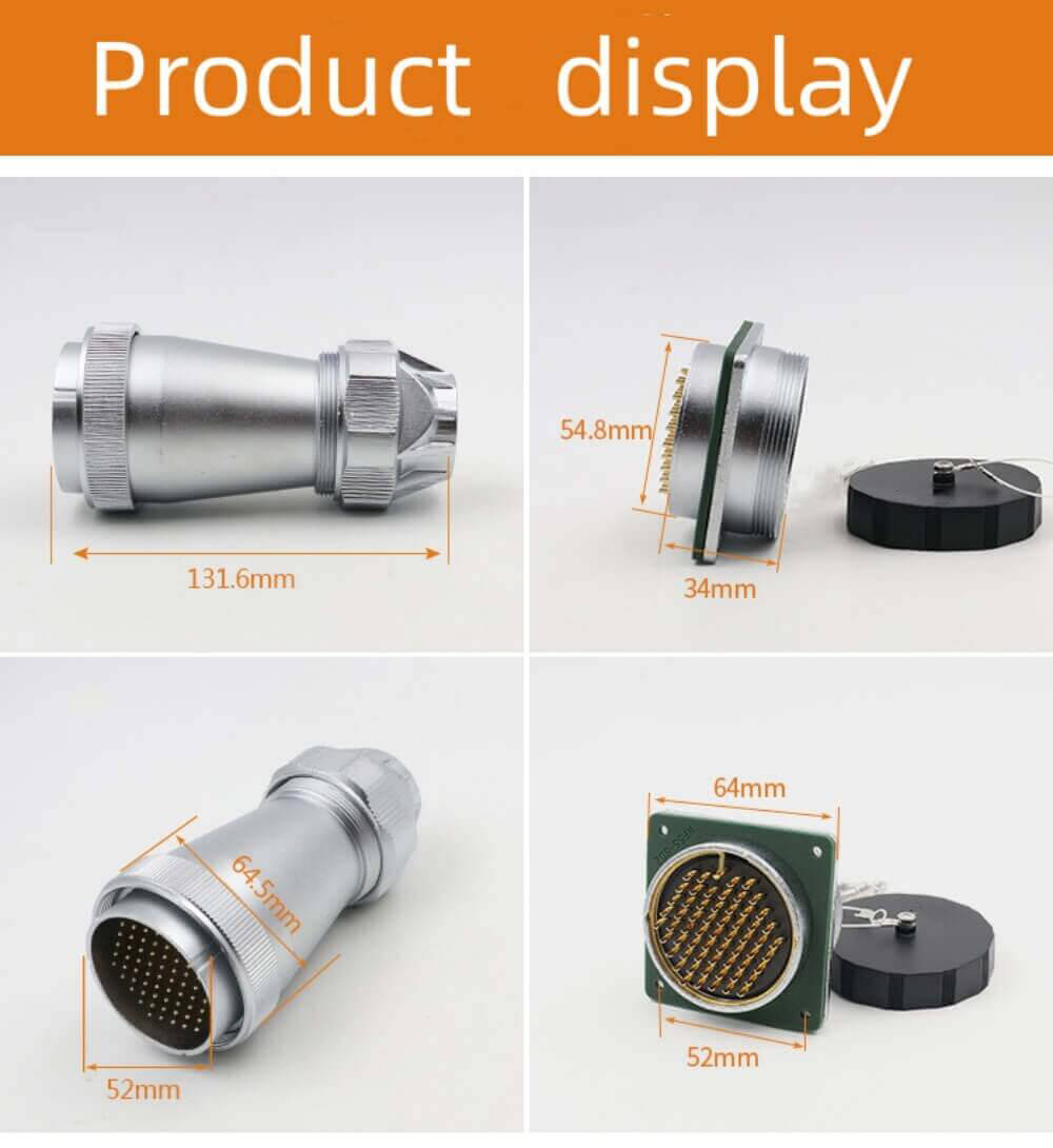 40pin TE+Z Straight Connector WF55 series Male Plug and Female Jack Connector Aviation plug Socket