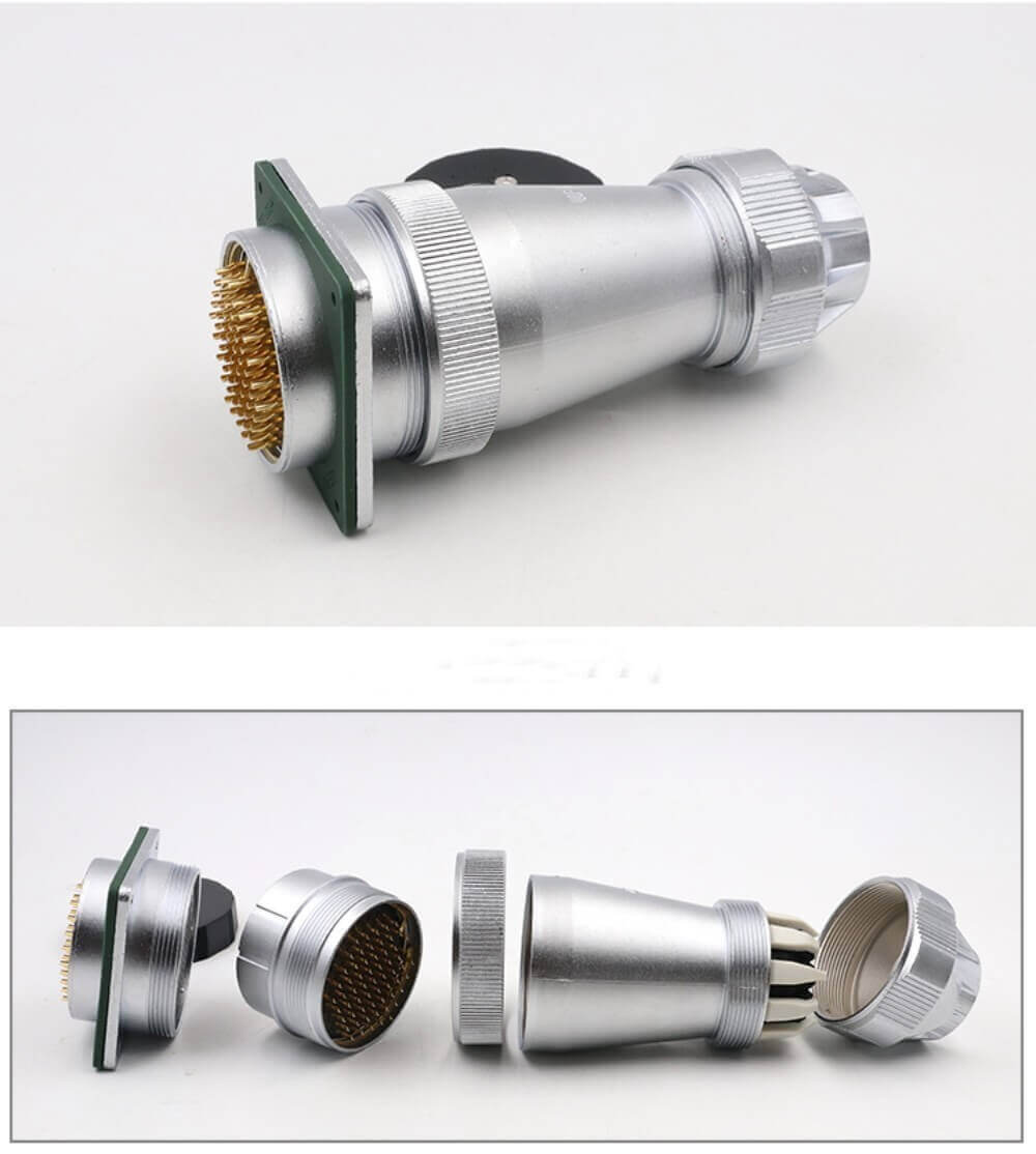 40pin TE+Z Straight Connector WF55 series Male Plug and Female Jack Connector Aviation plug Socket