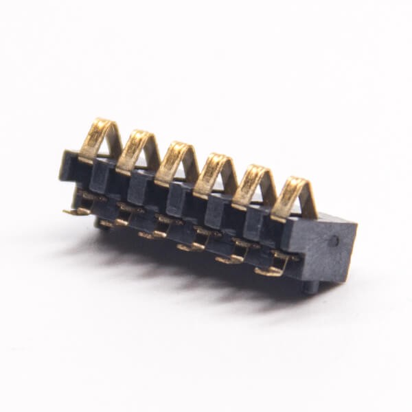 6 Pin Connector Male PH3.0 Plug PCB Mount SMD Golder Battery Connector