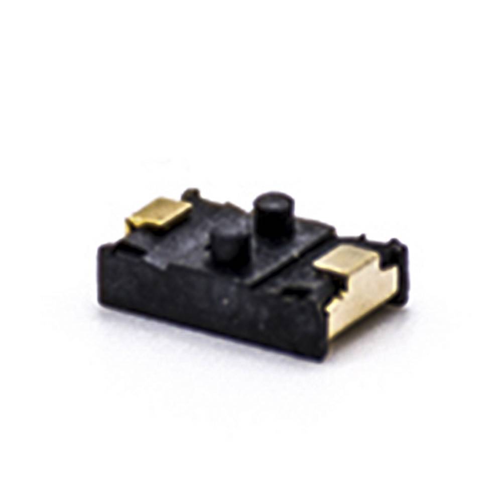 Battery Connector Head 1 Pin 1.9H SMT Gold Plating Pitch 4.0 Battery Contact Shrapnel