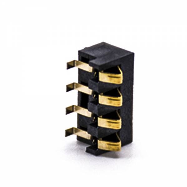 Battery Connector PCB Mount 4 Pin 4.5H Gold-plated 3U Anti-oxidation 2.5MM Pitch