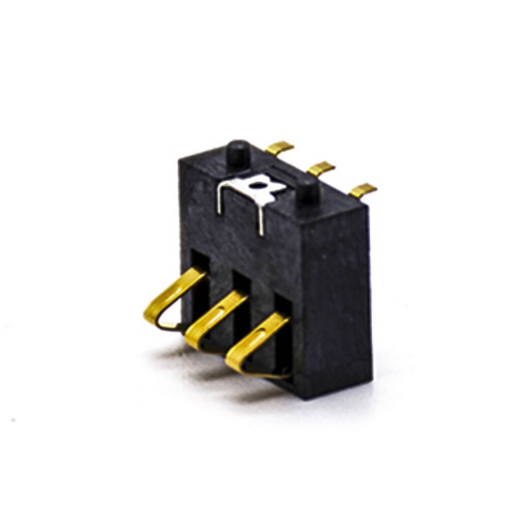 Battery Connectors For Phones 3 Pin 8.0H 3.0MM Pitch Battery Contacts