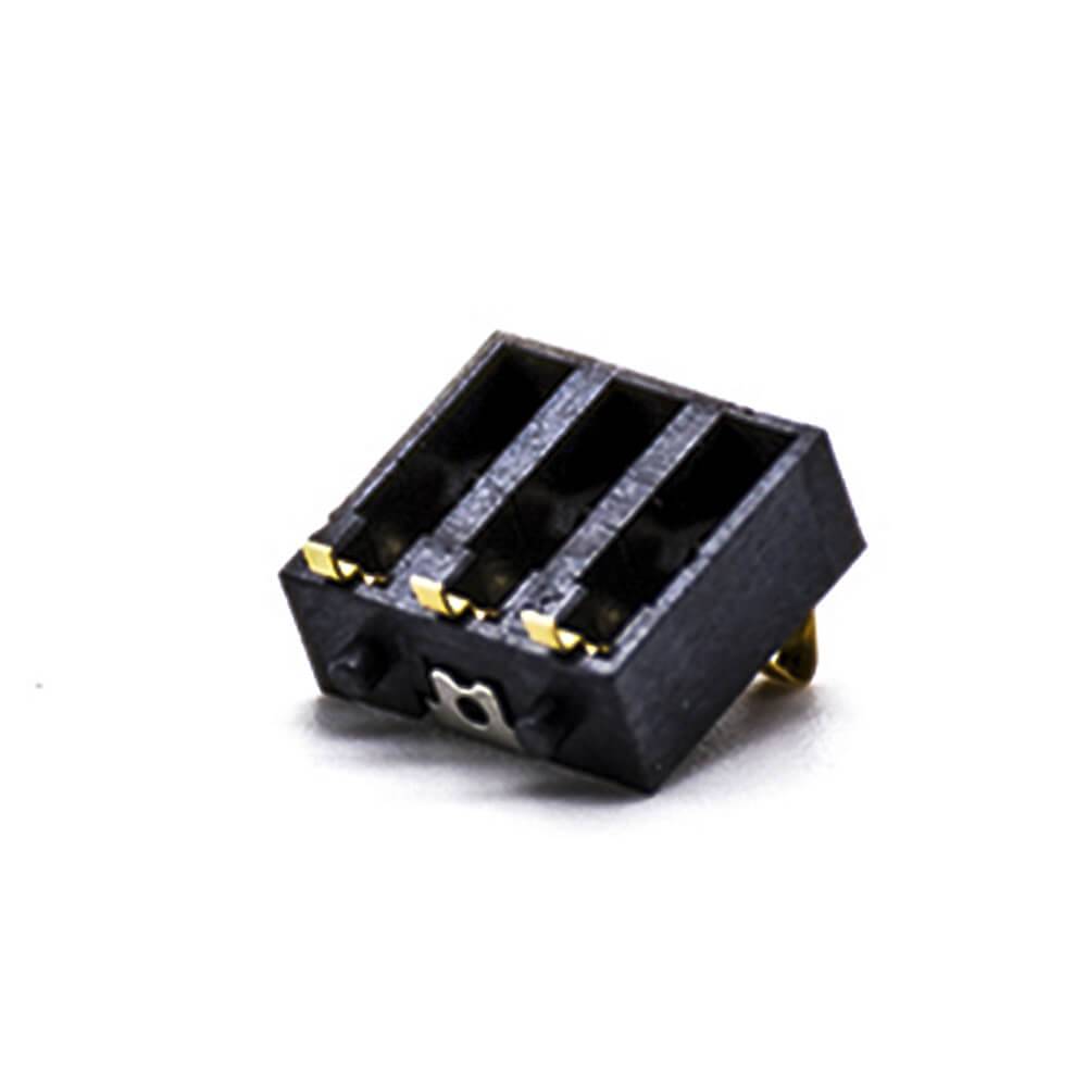 Battery Connectors For Phones 3 Pin 8.0H 3.0MM Pitch Battery Contacts