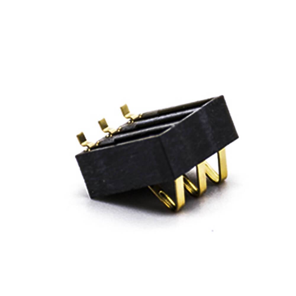 Battery Connectors For Phones 3 Pin 8.0H 3.0MM Pitch Battery Contacts