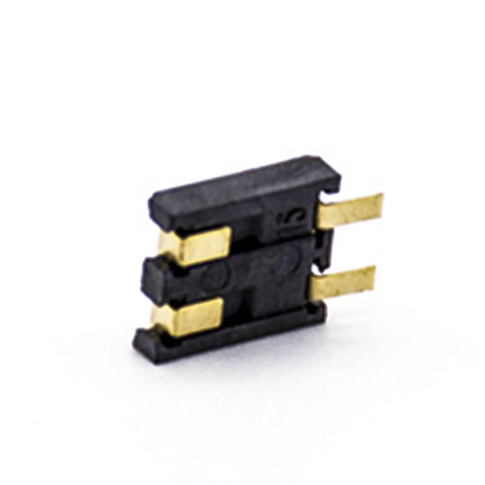 Battery Holder 2 Pin 2.5MM Pitch Gold Plating SMT Mobile Phone Lithium Battery Connector