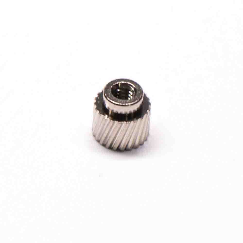 Brass Hardware Nuts Nickel-plated Surface Twill