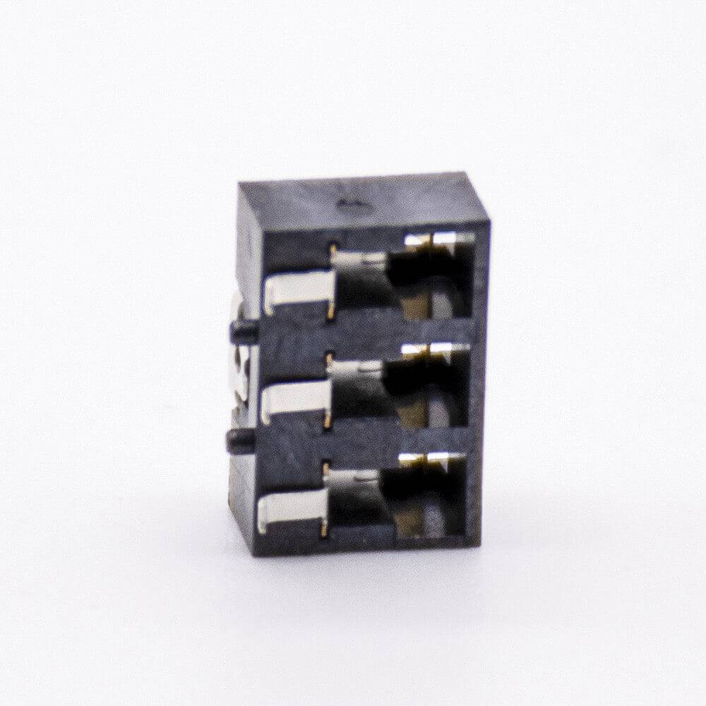 Connector 3 Pin Battery Connector Gold Plating 3.0PH PCB Mount Battery Contact Shrapnel