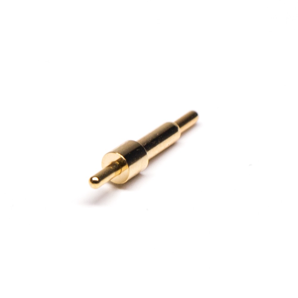 Pogo Pin Probe Double Head Brass Gold Plating Straight Floating Installation