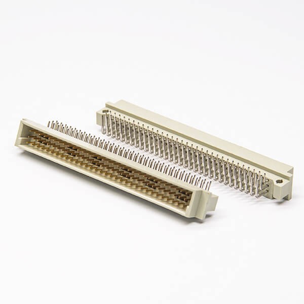 Connector Din 41612 Male 96 PIN PH2.54（A+B+C）Angled European Socket Through Hole for PCB Mount