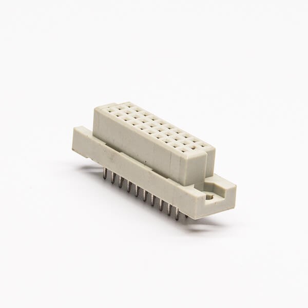 Din 41612 Connector Female 30 PIN PH2.54（A+B+C）Straight European Socket Through Hole for PCB Mount