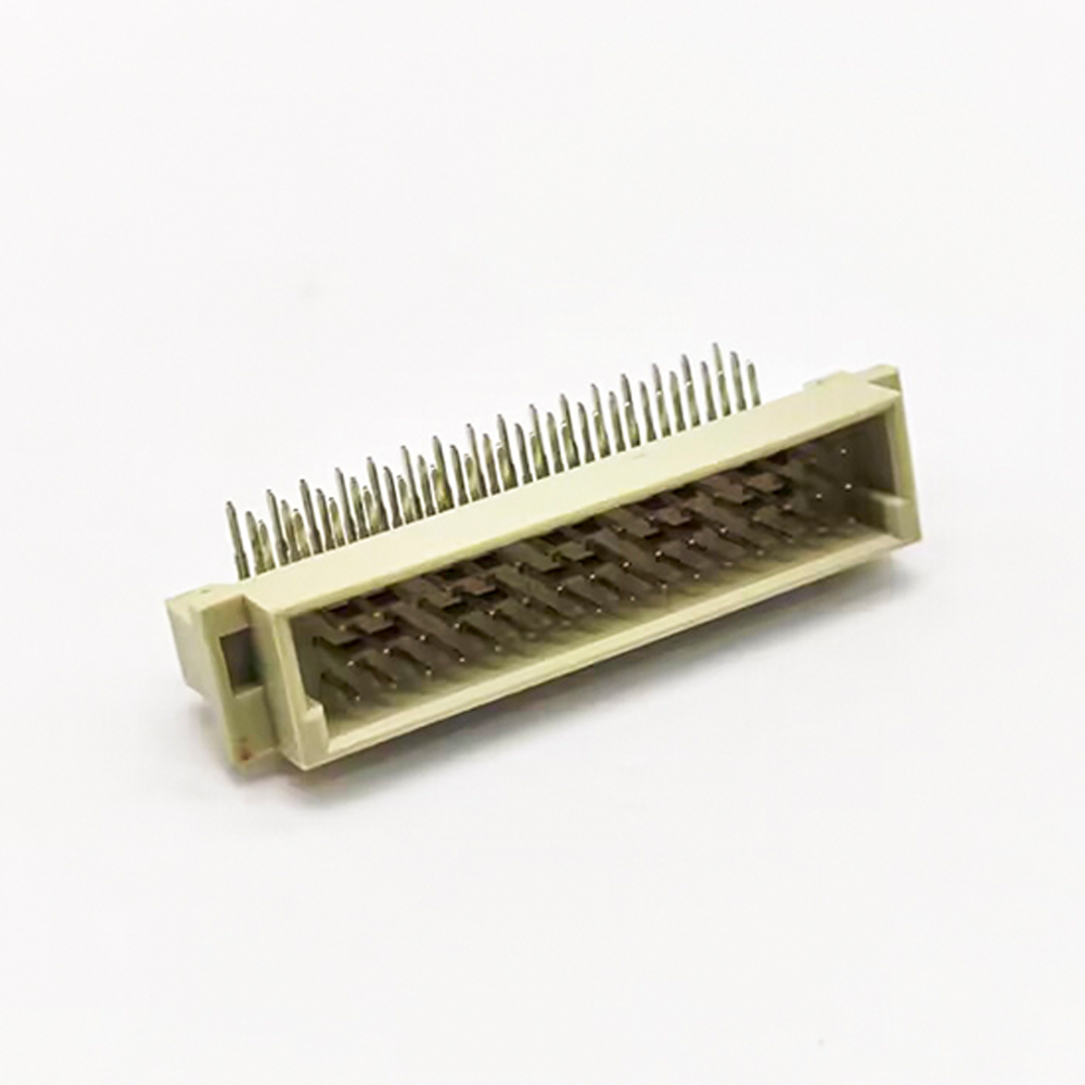 Din Connector 41612 Male 48 PIN PH2.54（A+B+C）Angled European Socket Through Hole for PCB Mount