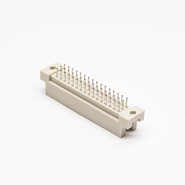 Straight Din 41612 Connector 48 Pin Straight A+B+C Three Rows Pcb Mount Male Panel Receptacles