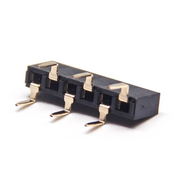 5pcs Header Right Angle 2.54mm Single Row 6 Pin Straight PCB Mount