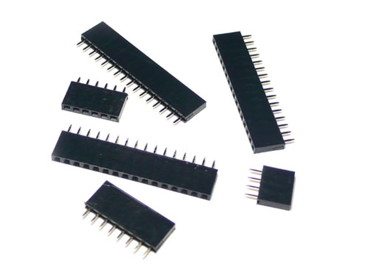 Berg Strip Female 1X40 (2 mm pitch)