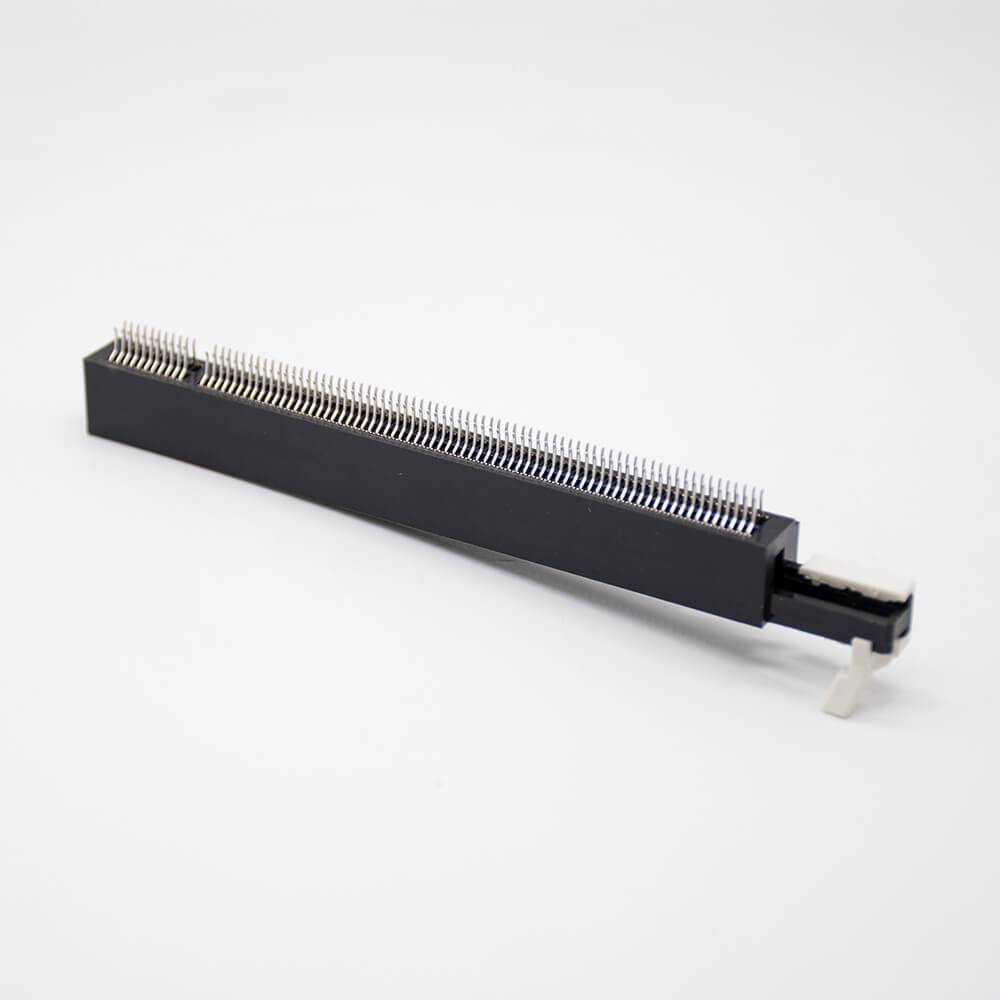 PCIE Connector Pinout Splint 164 Pin 16X Slot Black Injection Connector