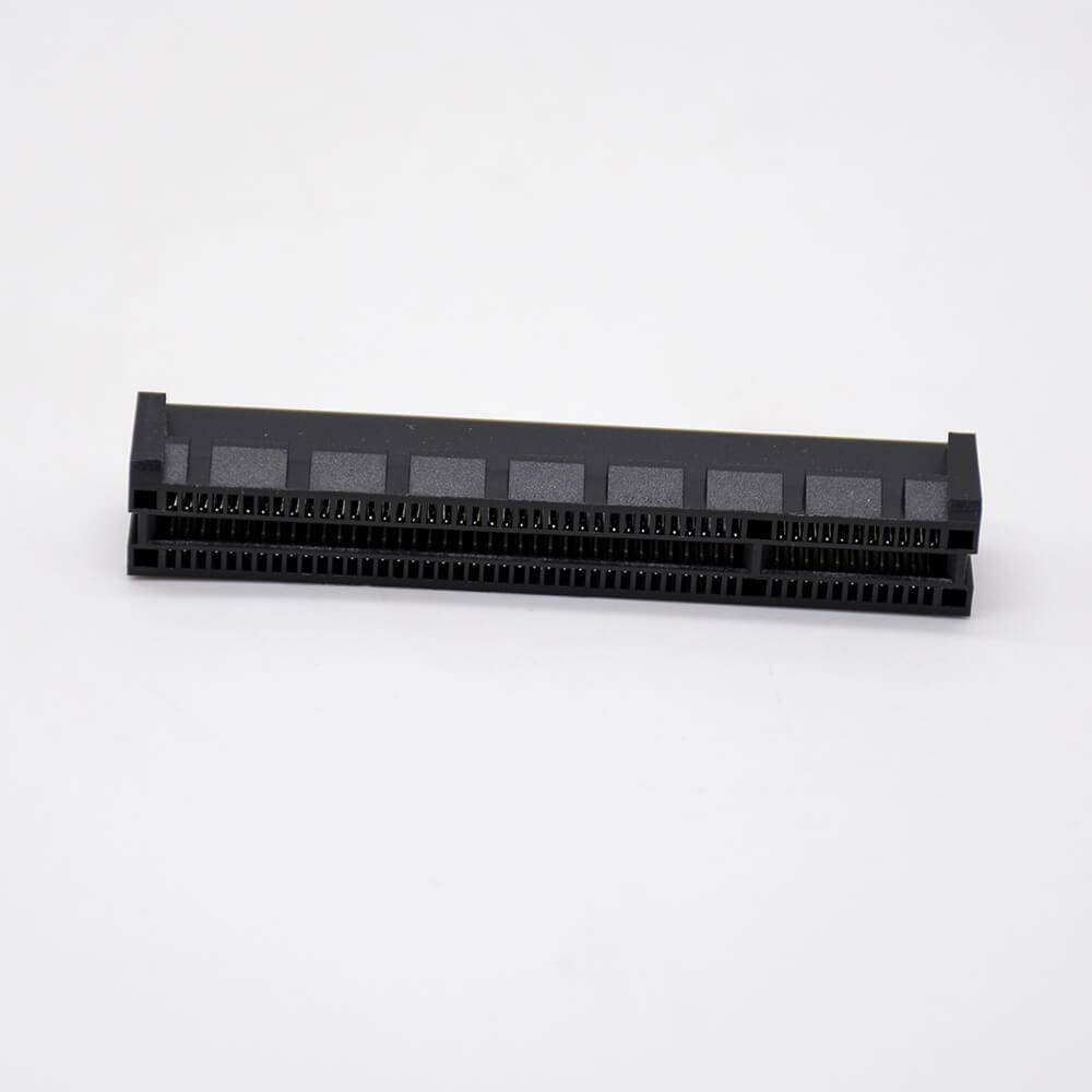 PCIE X8 Connector Pinout 98 Pin Black Splint Card Slot Connector