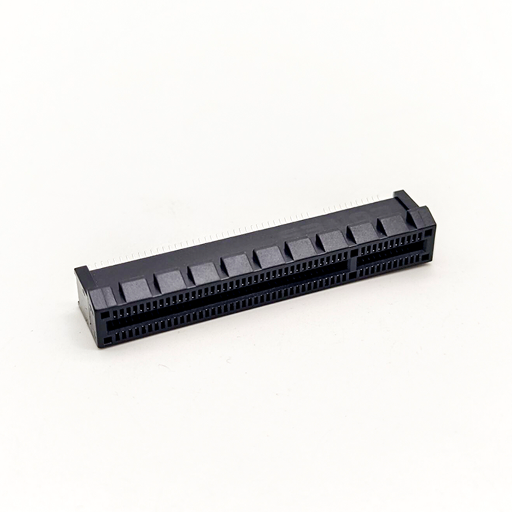 PCIE X8 Connector Pinout 98 Pin Black Splint Card Slot Connector