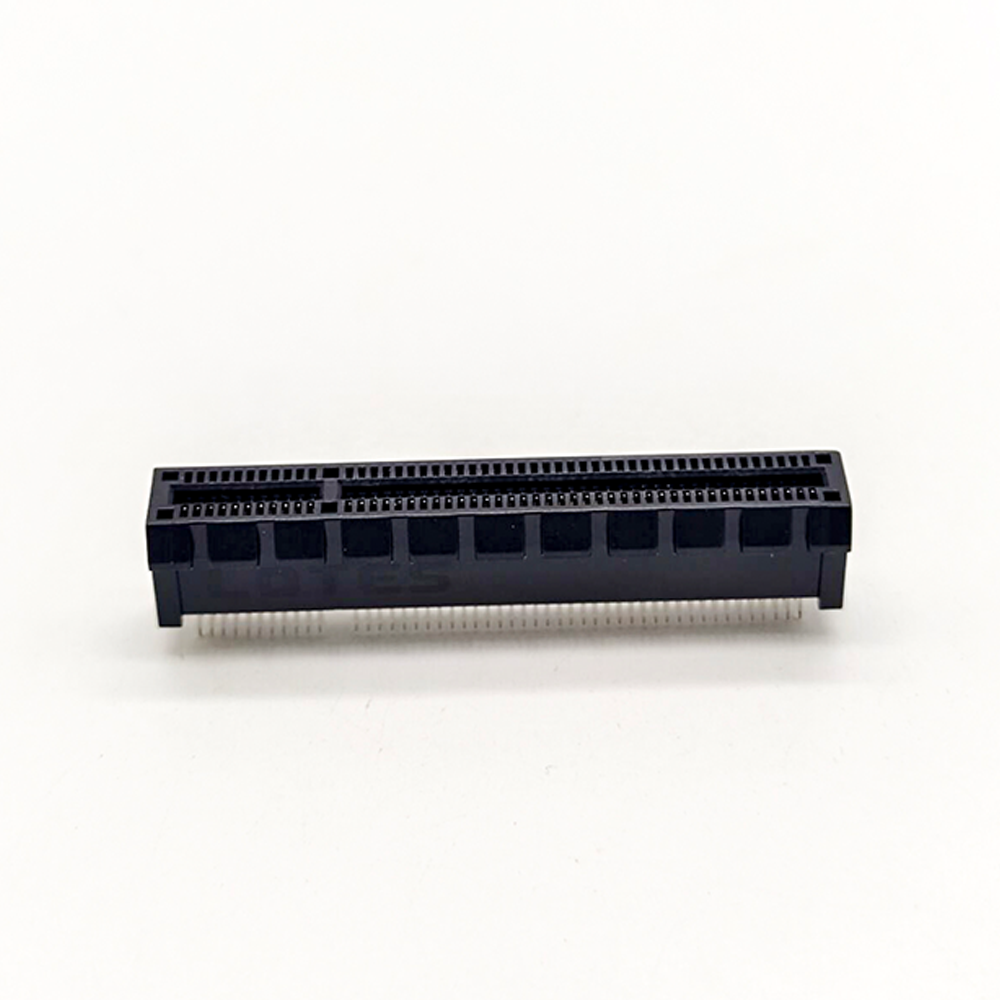 PCIE X8 Connector Pinout 98 Pin Black Splint Card Slot Connector