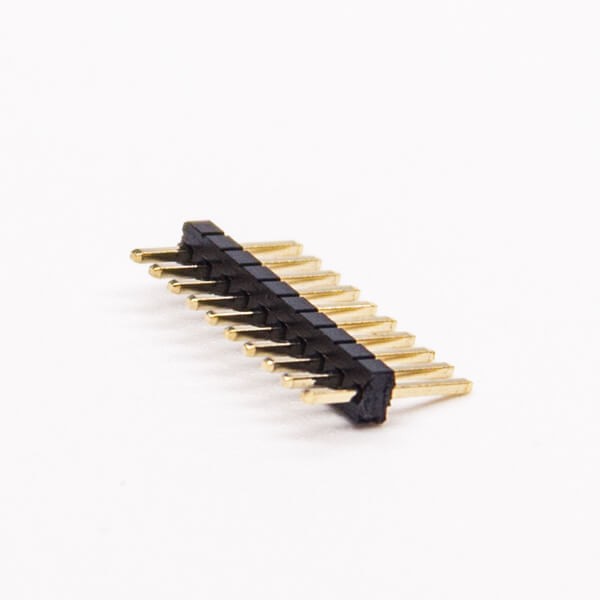 1.27 Pin Header Male Single Row 1×10 Connector （2pcs）