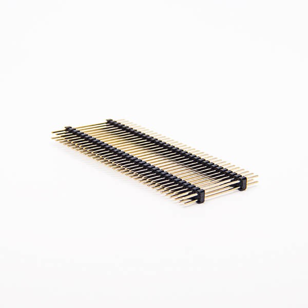 2.54mm Pin Header Dual Row 180 Degree 2.54mm 80 Pin DIP