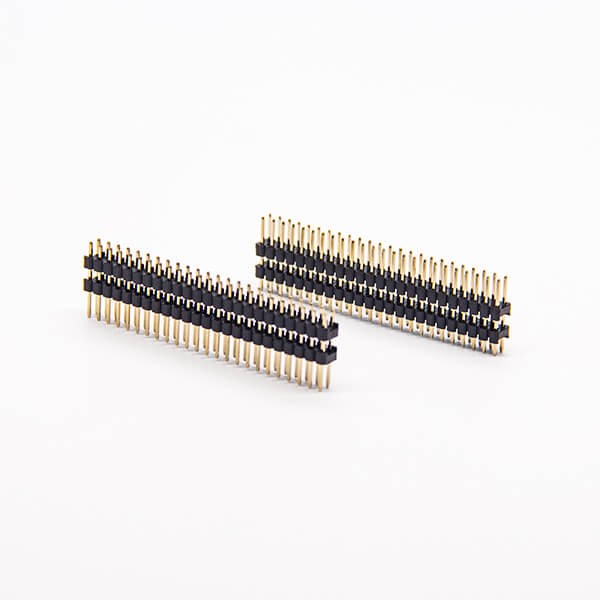 2 Row Pin Header 28 Pin 2.54mm Pitch Straight Dual Row DIP (2pcs)