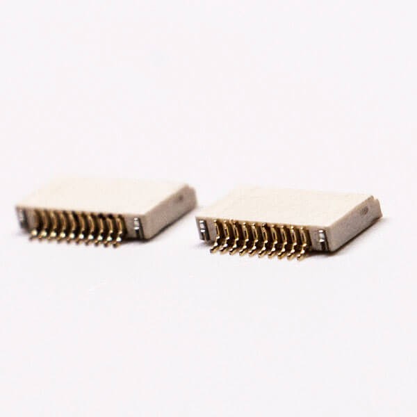 FPC 0.5PH 10 Pin Front Flip and Bottom Contact Style for PCB 1.5H