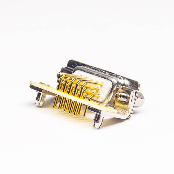 15 Pin Female HD D SUB Connector Right Angled Through Hole for PCB Mount 20pcs