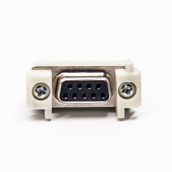 9 Pin D SUB Socket Female Connector Straight Through Hole for PCB Mount