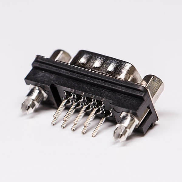 9 Pin DB Connector Standard Male Straight Through Hole for PCB Mount