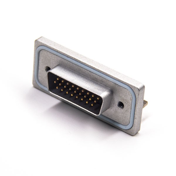 Conector sub D 26 pin IP67 Waterproof D-sub Aluminum Alloy D-sub 26Pin Male Right Angle Board Mount Connector 20pcs