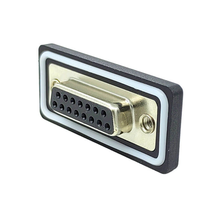 D SUB 15 Connector Straight Male Female COM serial port Solder 15Pin Waterproo Bur