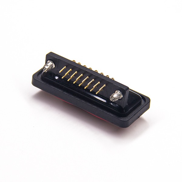 D sub 15 pol IP67 Waterproof D-sub 15 Pin Female Right Angle Board Mount Connector With harpoons 20pcs