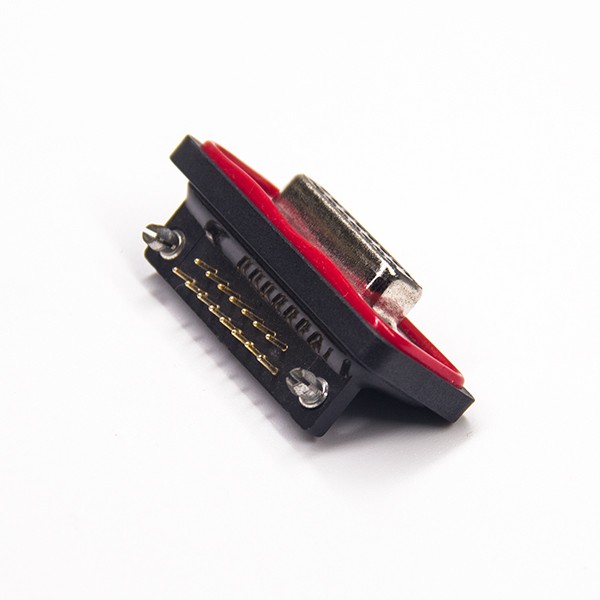 D sub 15 pol IP67 Waterproof D-sub 15 Pin Female Right Angle Board Mount Connector With harpoons 20pcs