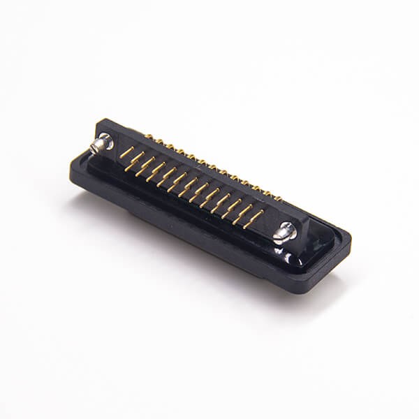 D sub 25 Pin Standard IP67 Type 2 Rows Right Angle Through Hole Panel Mount 20pcs