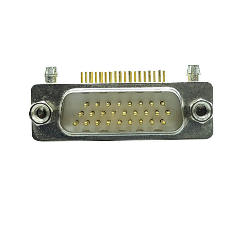 D SUB 26Pin Connector Right Angled Male Female Through Hole 26pin 3 Rows Bur